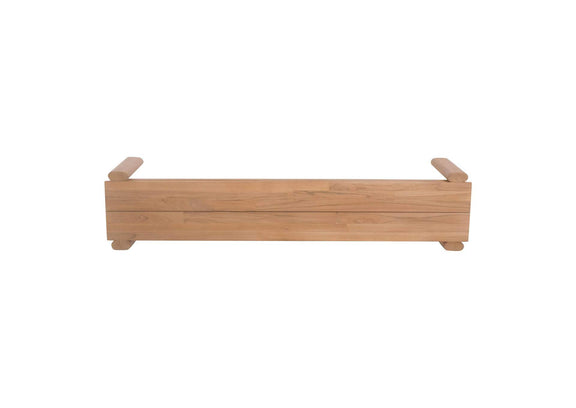 CV-1021-24 Tempo Outdoor Dining Bench Natural