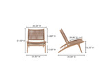 CV-1022-03 Palma Outdoor Lounge Chair Warm Brown