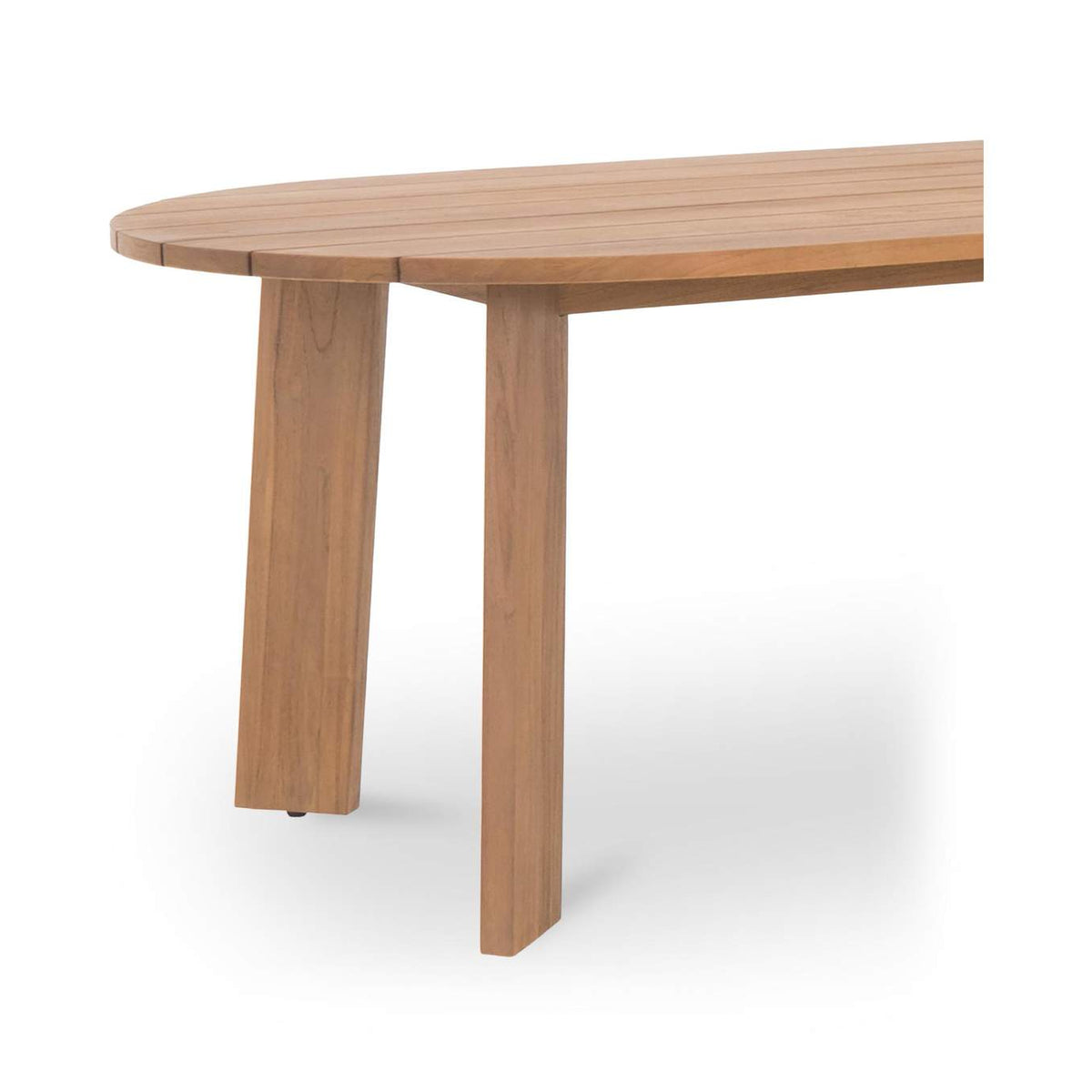 CV-1025-24 Delta Oval Outdoor Dining Table Natural