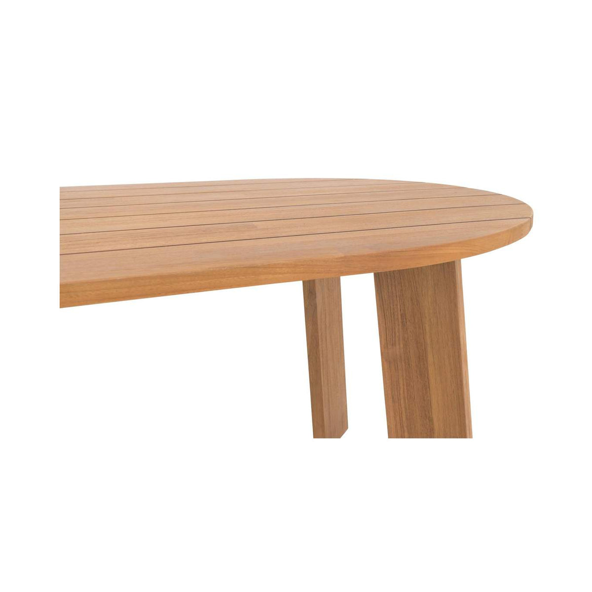 CV-1025-24 Delta Oval Outdoor Dining Table Natural