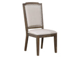 DLU-CA113-4C-BNSR7PC Sunset Trading Cali 7 Piece Extendable Dining Set | Bench | Server
