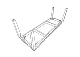 DLU-CA113-BN Sunset Trading Cali Bench | Nailheads