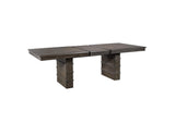 DLU-CA113-4C-BNSR7PC Sunset Trading Cali 7 Piece Extendable Dining Set | Bench | Server