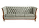 i39921 401 Grey Leather Sofa