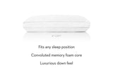 ZZQQX2CG Z Convolution Gelled Microfiber Pillow - Pillows