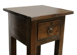 CC-TAB1792S-OJ Sunset Trading Cottage Narrow Side Table | Java