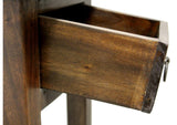 CC-TAB1792S-OJ Sunset Trading Cottage Narrow Side Table | Java