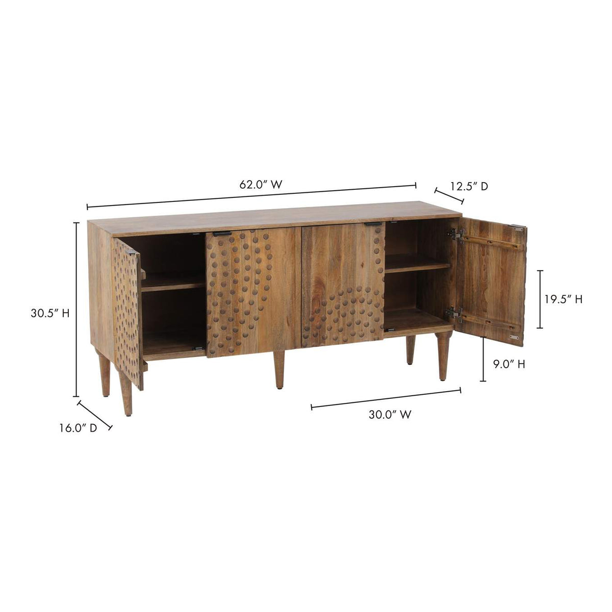 DD-1035-29 Infinity Sideboard Light Grey