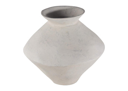 DD-1036-18 Raja Medium Decorative Vessel White