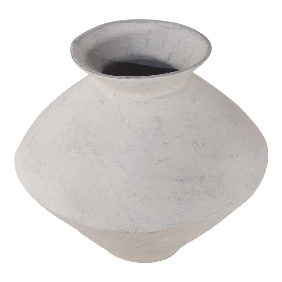 DD-1036-18 Raja Medium Decorative Vessel White