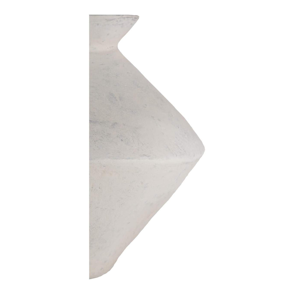 DD-1036-18 Raja Medium Decorative Vessel White