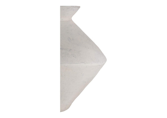 DD-1036-18 Raja Medium Decorative Vessel White