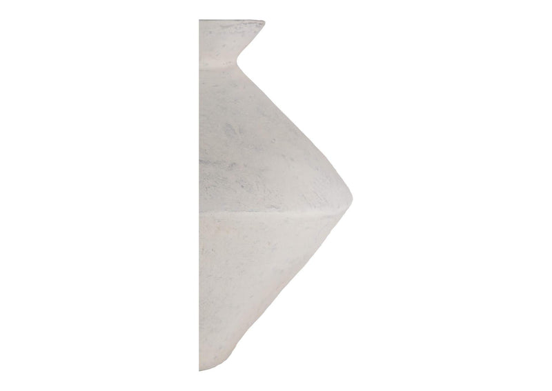 DD-1036-18 Raja Medium Decorative Vessel White
