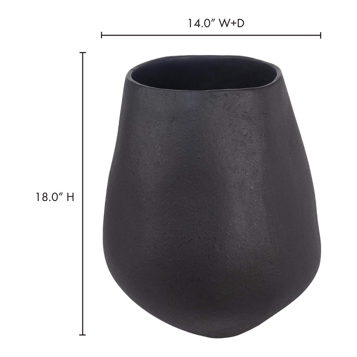 DD-1039-02 Voss Decorative Vessel Black