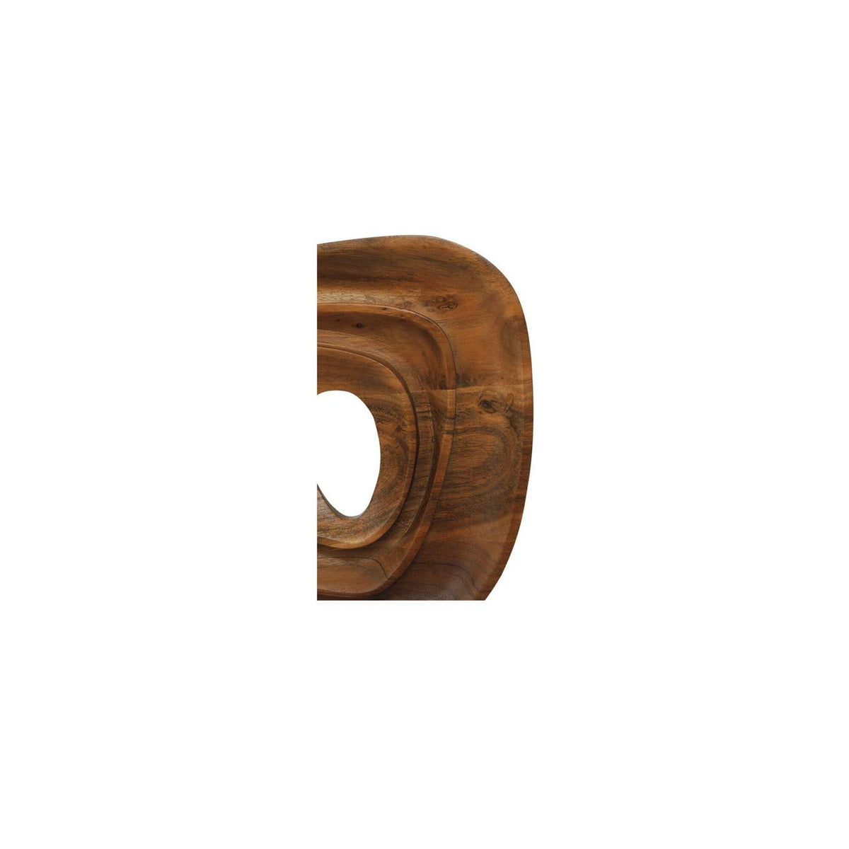 DD-1054-03 Saddler Sculpture Natural Acacia