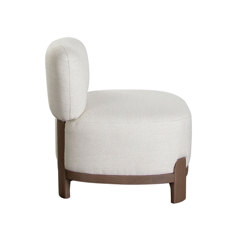 Dove Armless Accent Chair