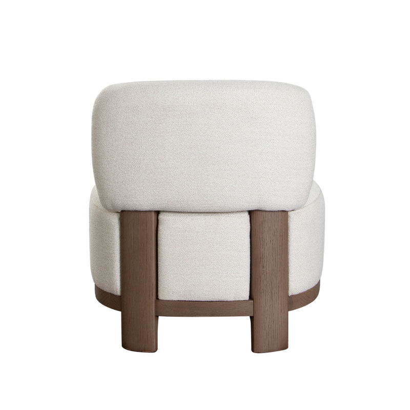 Dove Armless Accent Chair