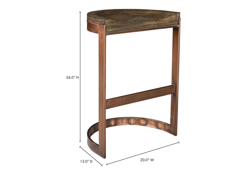DR-1317-15 Bancroft Counter Stool Grey