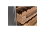 DR-1322-24 Chefs Teak Wine Bar Natural