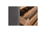 DR-1322-24 Chefs Teak Wine Bar Natural