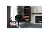DR-1322-24 Chefs Teak Wine Bar Natural