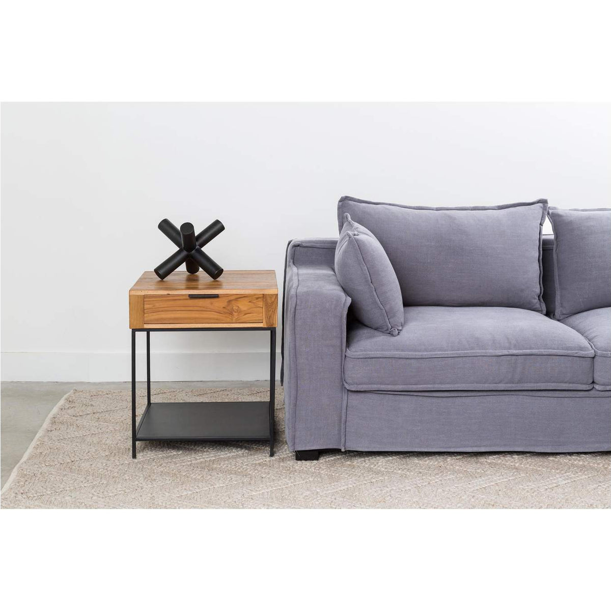 DR-1323-24 Joliet Side Table Natural