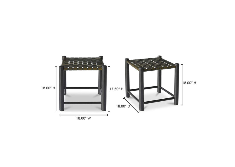 DR-1330-27 Selby Stool Olive