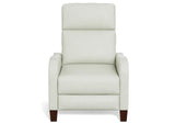 SY-1005-86-9102-81 Dana Pushback Leather Recliner Leather | Pearl White