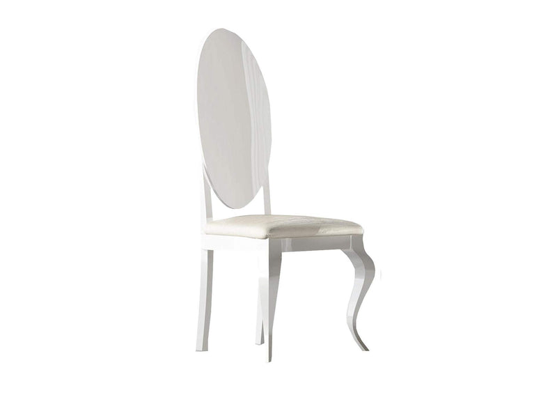 i43260 Carmen White side chair