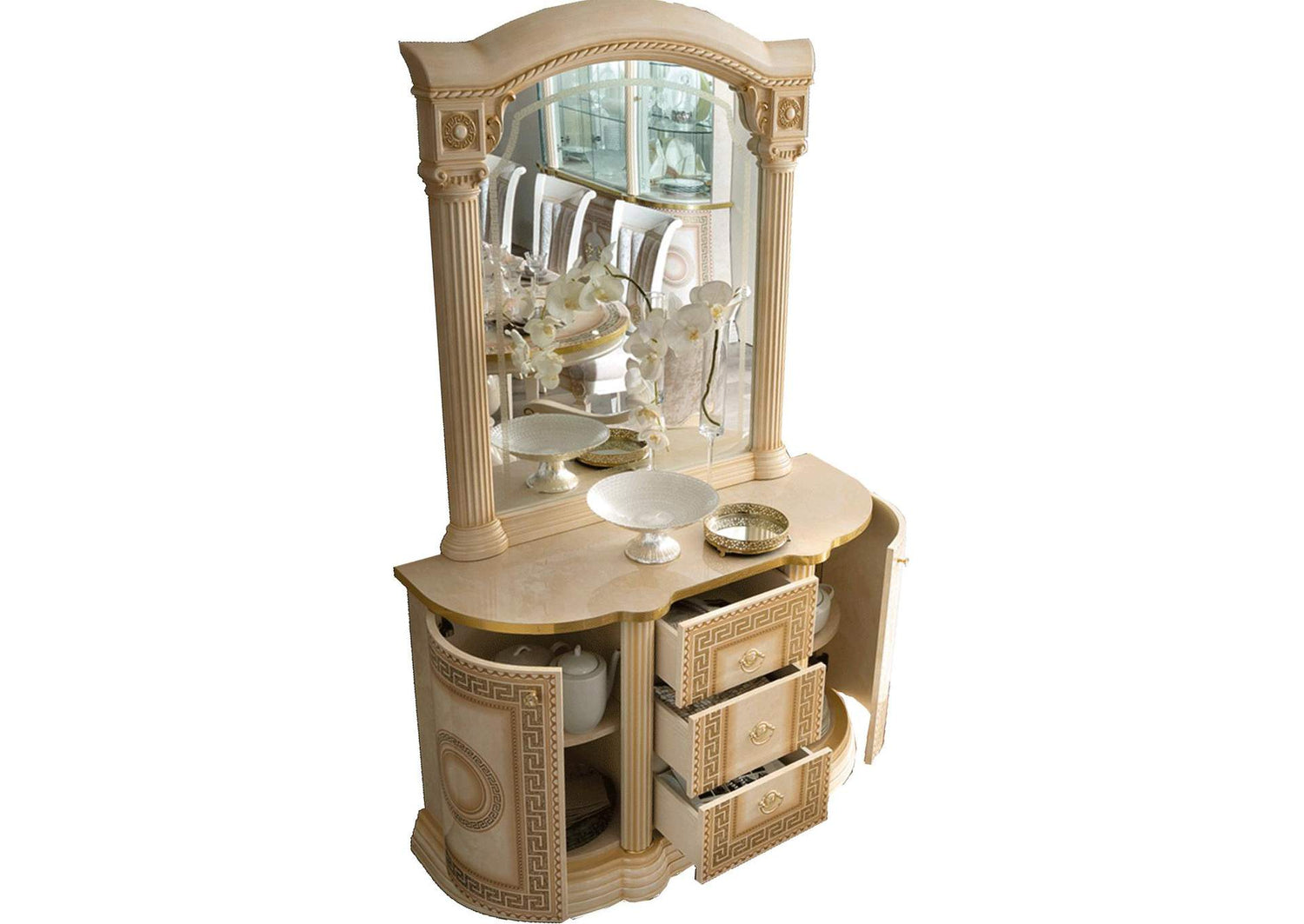 i24041 Aida 2 door Buffet Ivory