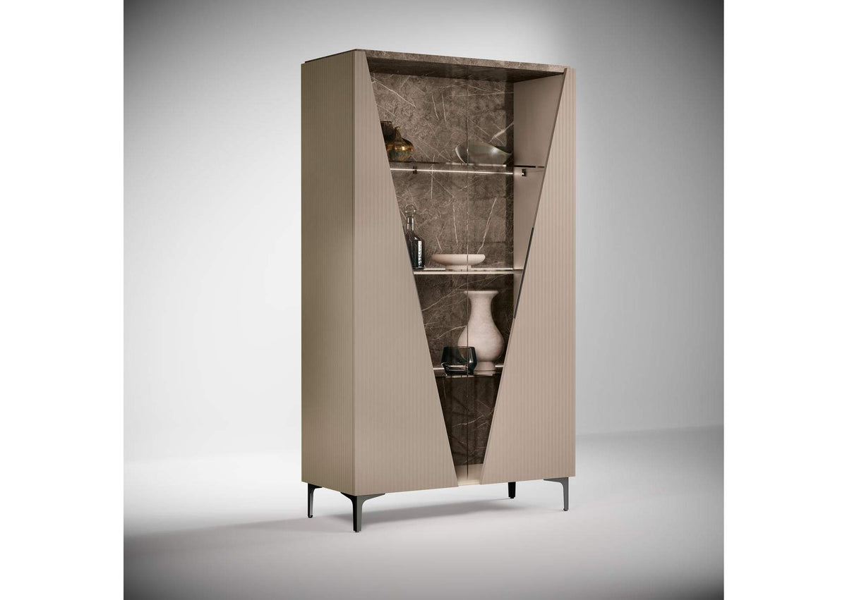 i40351 Fidia 2 Door Vitrine