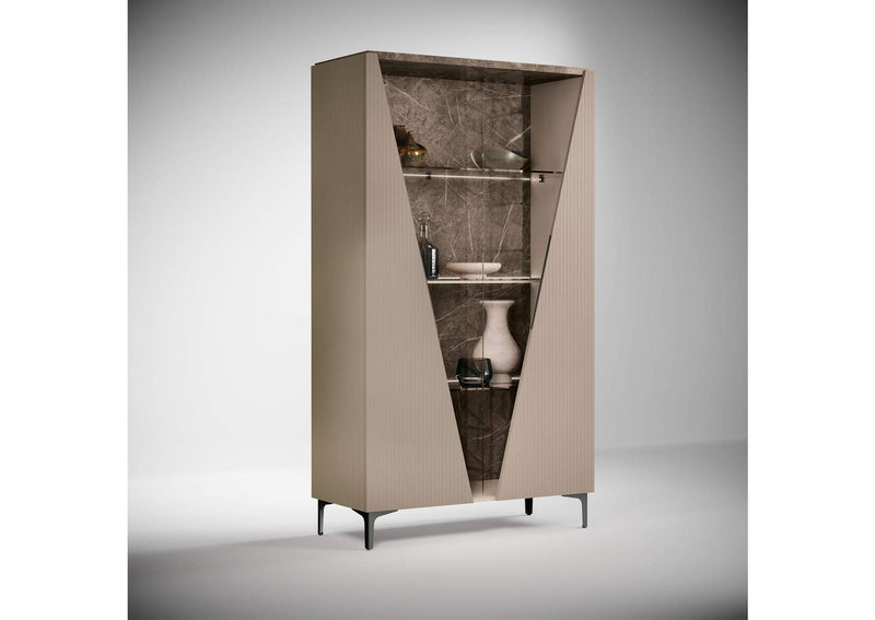 i40351 Fidia 2 Door Vitrine