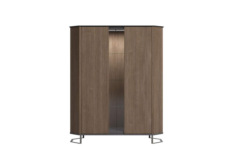 i40681 Hexagon 2 Door Cabinet