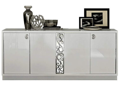 i24037 Roma 4-Door Buffet White