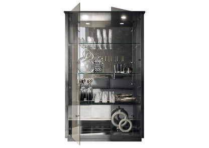 i38342 Vulcano 2 Door Curio Cabinet