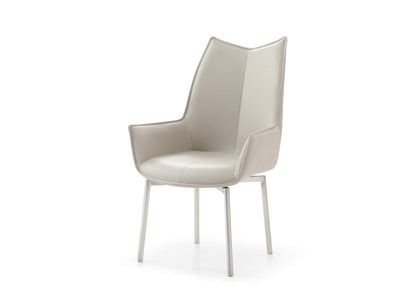 i30922 1218 swivel dining chair Grey Taupe