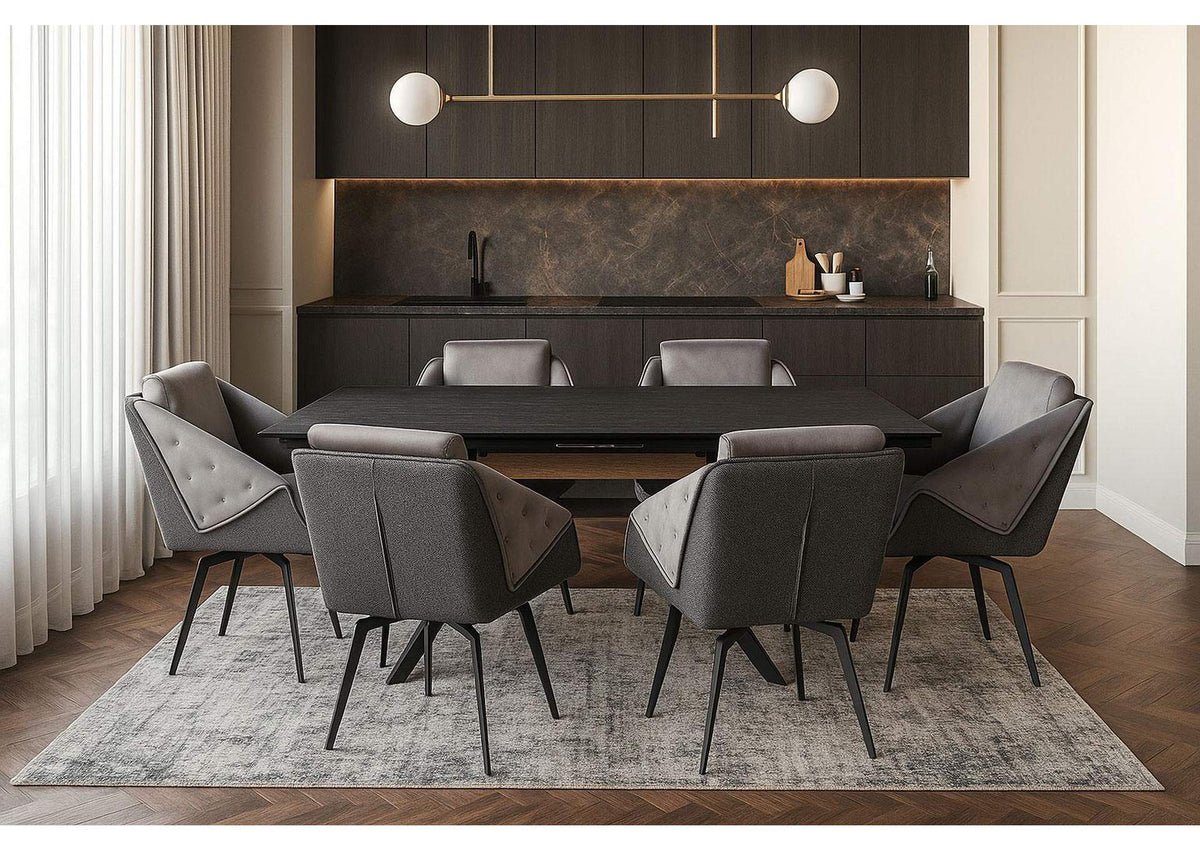 i42154 Aurora Onyx Dining set
