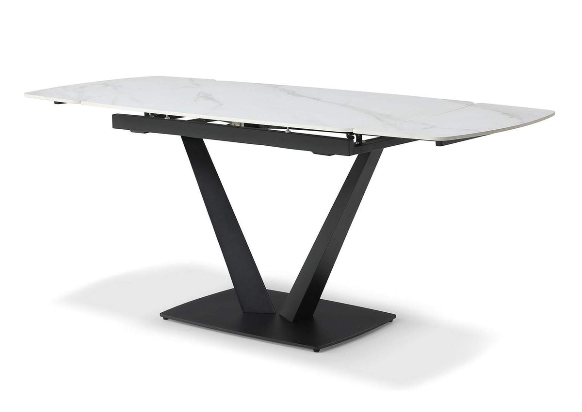 i38306 109 White Dining Table