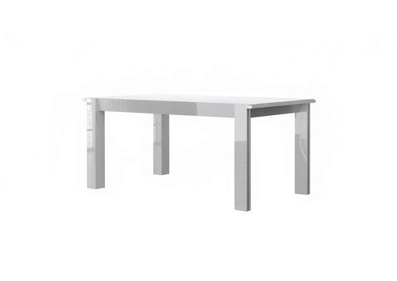 i27703 Carmen White Dining Table