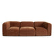 Echo 3PC Modular Sofa in Amber Fabric