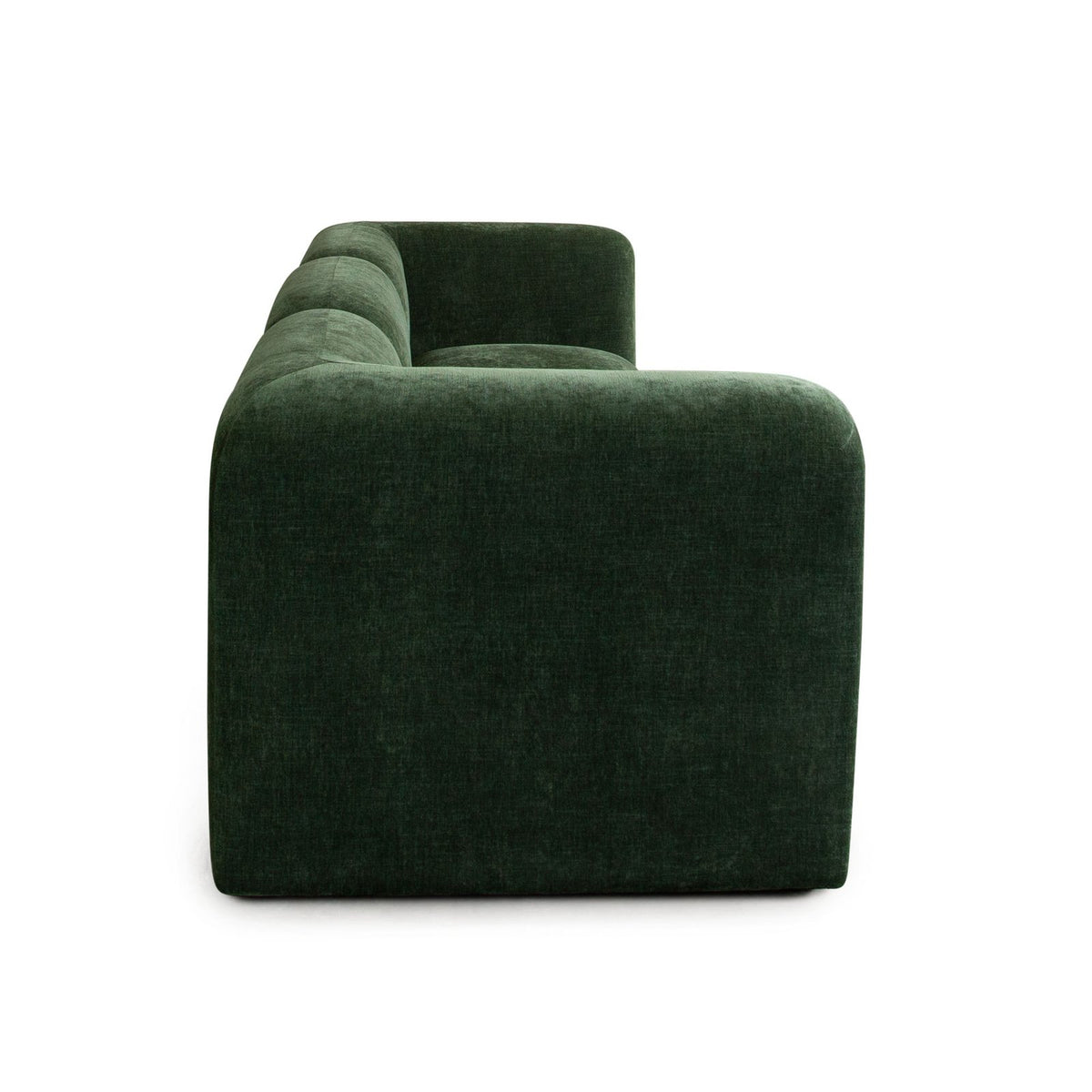 Echo 3PC Modular Sofa in Spruce Green Fabric