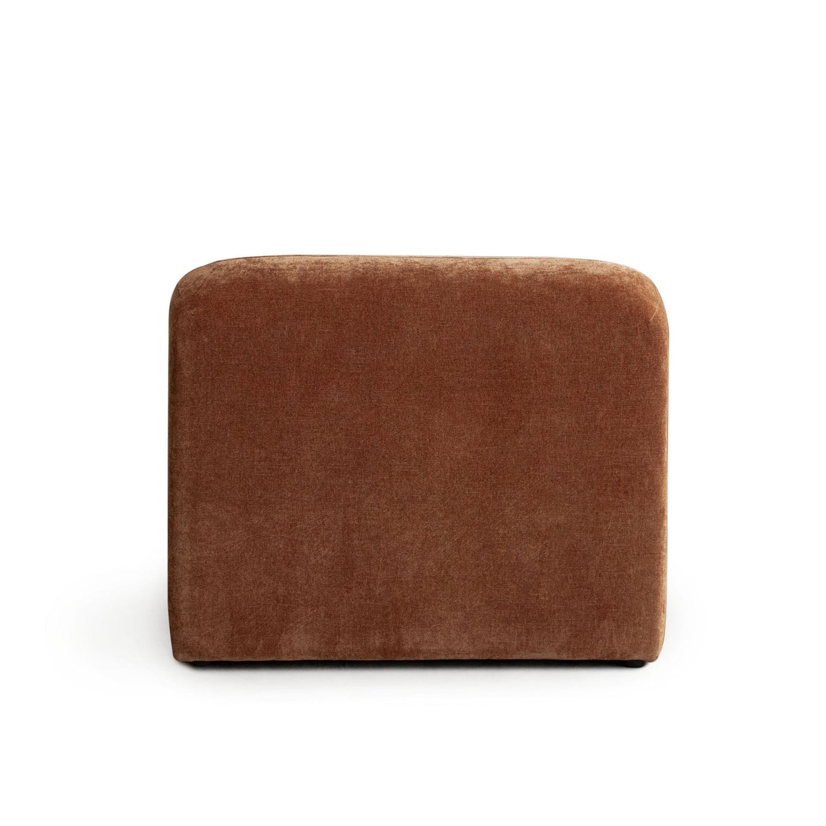 Echo Armless Chair in Amber Fabric