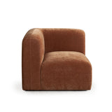 Echo Universal Square Corner Chair in Amber Fabric