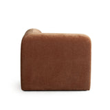 Echo Universal Square Corner Chair in Amber Fabric