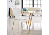 EEI-1053-WHI Path Dining Wood Side Chair By Modway