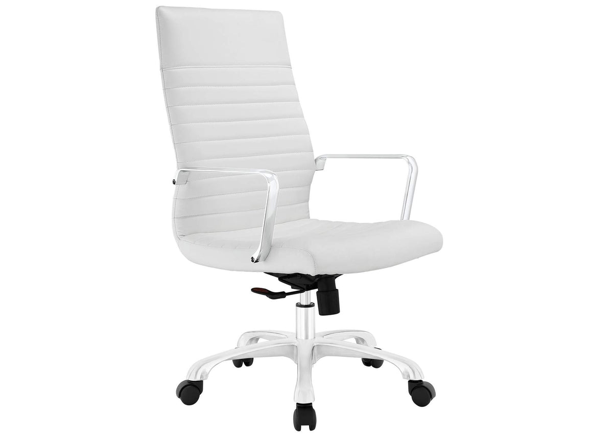 EEI-1061-WHI Finesse Highback Office Chair By Modway