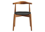 EEI-1080-DWL-BLK Stalwart Dining Side Chair By Modway