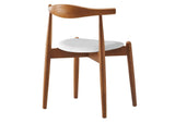 EEI-1080-DWL-WHI Stalwart Dining Side Chair By Modway