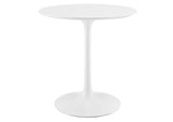 EEI-1115-WHI Lippa 28" Round Wood Dining Table By Modway
