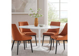 EEI-1119-WHI Lippa 54" Round Wood Dining Table By Modway